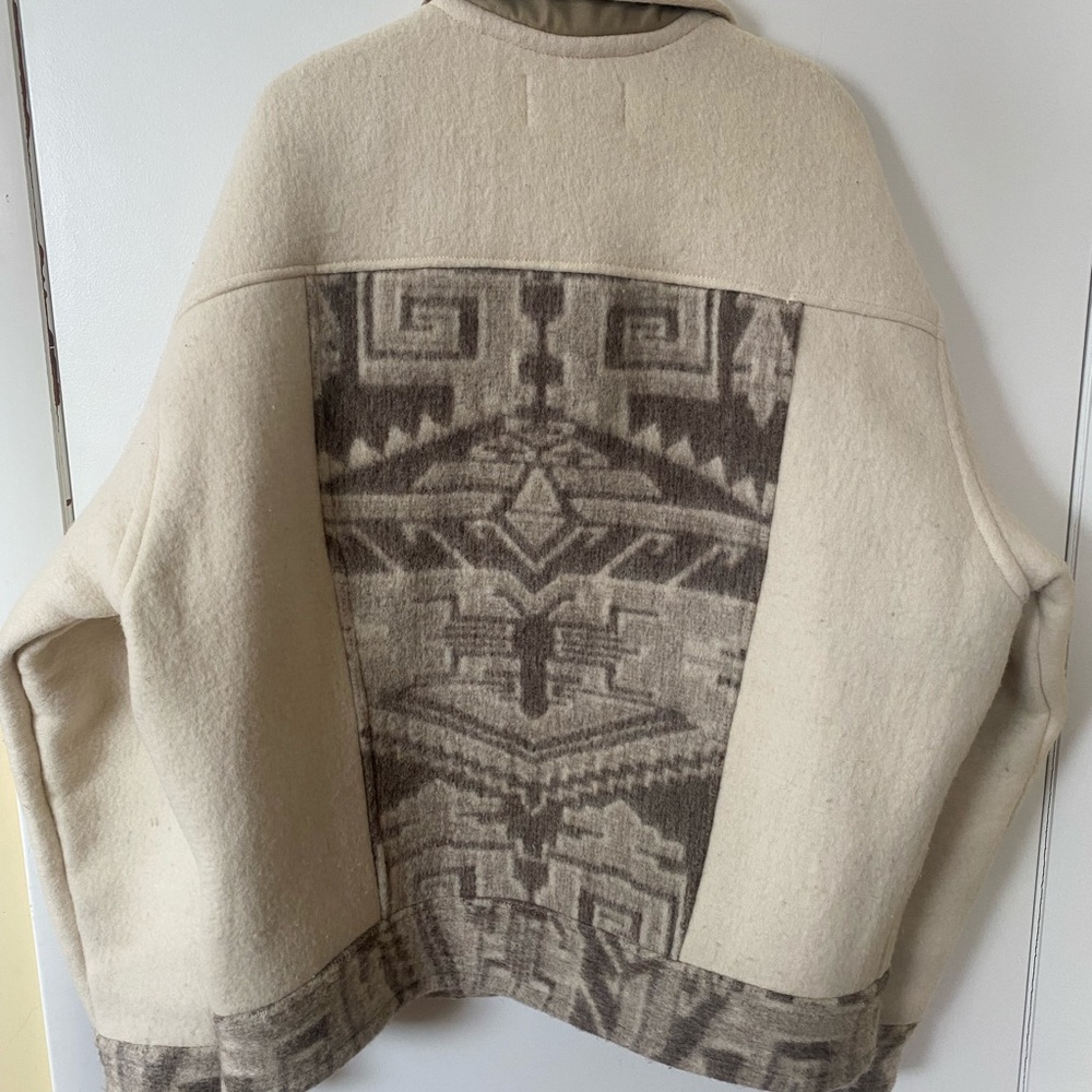 Vintage Handmade Wool Jacket - Picture 4 of 6
